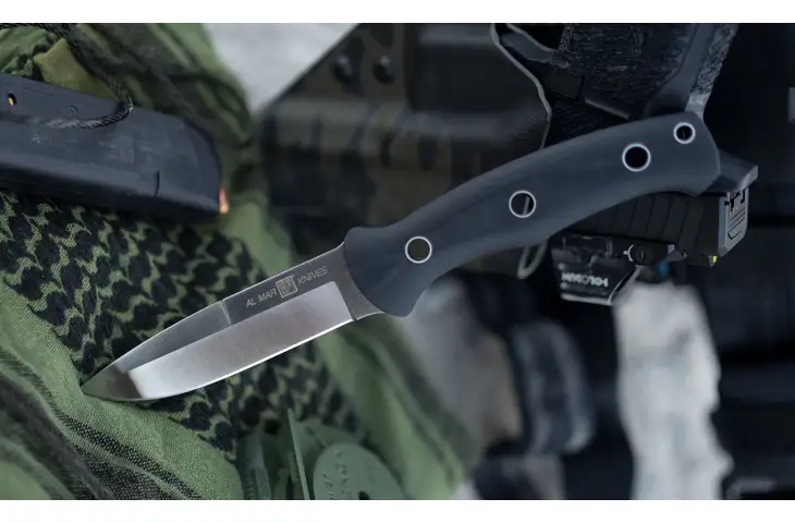 Al Mar Knives S.E.R.E. Operator 30 Fixed Blade Knife AMK5100 w/ Free Shipping and Handling - view 10